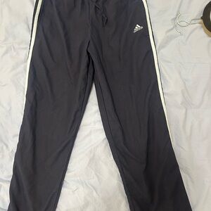 adidas Navy Drawstring Athletic Pants with Inner Tag